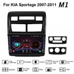 Androidi autoraadio KIA Sportage 2007-2011 jaoks koos nupunupuga auto multimeediumipleier GPS-navigatsioon WIFI 2Din stereo 1+16GB 1+16GB