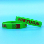 2tk Portugali lipp K&auml;ev&otilde;ru Riik Silikoonist K&auml;epael Mehed Naiste Motiveeriv Kummipael Sport Randmepael Mood Mansett K&auml;ev&otilde;ru Aksessuaarid Kingitused 2pcs