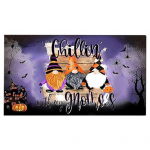Halloweeni k&ouml;&ouml;givaip Gnome Pumpkin Bat Boo Print libisemiskindel vannimatt sissep&auml;&auml;suvaip uksematt p&otilde;rand esiukse matt Kodukaunistus S B