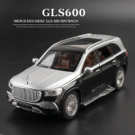 1/24 Scale Gls600 sulamist mudelauto laste m&auml;nguasja auto kingituse kaunistused simulatsiooni maastur auto mudeli poiste kollektsioon 1/24-20.5x9x6cm must/h&otilde;be
