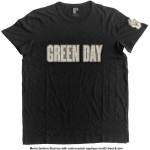 Green Day Logo Grenade Unisex T-s&auml;rk S