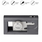 Uus noateritaja nurgaga reguleeritav 3-astmeline k&auml;&auml;ride teritust&ouml;&ouml;riist K&auml;eshoitav kiirnoateritaja veski noad terakivi XXL punane