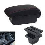 Skoda Octavia k&auml;etugede kasti jaoks Skoda Yeti Mk2 auto k&auml;etugede hoiukasti jaoks 2005-2012 Lisatarvikud Sisustusosad USB