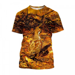 Jahi kamuflaažitr&uuml;kiga T-s&auml;rk meestele Suurem&otilde;&otilde;tmeline vabaaja Hunter Camo Bird Graafilised T-s&auml;rgid Mood riided T-s&auml;rgid XL
