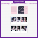 [BORNPINK] BLACKPINK POLAROID PHOTO + kleebiste komplekt JISOO