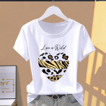(Aasia suurus) Dragonfly Dandelion Trend Graphic Tee T-riided vabaaja moetr&uuml;kk Naiste vabaaja naiste top l&uuml;hikeste varrukatega T-s&auml;rk S