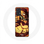 &Uuml;mbris Samsung Galaxy A32 5G Saitama One Punch Man Anime plakati jaoks