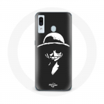 Coque pour Samsung Galaxy A30 One piece Manga Luffy Art
