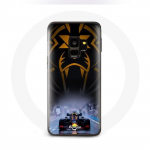 Musta v&auml;rvi &uuml;mbris Samsung Galaxy S9 Plus vormel 1 Sebastian Vetteli F1 v&otilde;idus&otilde;itjale