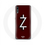 Huawei P20 Ozarki &uuml;mbris, 4. hooaja Z logo valge punane taust