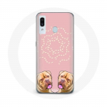 Coque pour Samsung Galaxy A20e Dogue de Bordeaux sym&eacute;trique photo