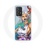 Coque pour Samsung Galaxy A52 Yamato One Piece Anime Manga