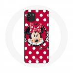 Coque pour Samsung Galaxy A03 Minnie Mouse Dessin anim&eacute; Rouge