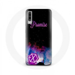 Coque pour Samsung Galaxy A50 Exo Groupe K-pop Logo Chanson Promise