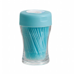 200 tk/komplekt Pehmest plastikust kahepealine harjatud hambaork suuhoolduse hambahari