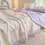 Suvine lahe &otilde;huke tekk Swwet Girls Queen King-size &otilde;hukonditsioneer voodilinad ja padjap&uuml;&uuml;rid voodipesukomplekt, tekid 150x200cm-4pcs