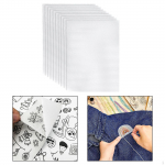 Veeslahustuv tikandi stabiliseerija, &auml;ra pestav, jooniste pealekandmiseks, kleepuv tagak&uuml;lg