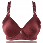 &Otilde;huke, suur harjatud l&auml;ikiv puuvillane Push-Up ilma terasr&otilde;ngata &otilde;mblusteta naiste aluspesu rinnahoidja 42C