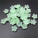 K&auml;sitsi valmistatud materjalid ehete valmistamine pesa k&otilde;rvar&otilde;ngad kimp Aksessuaarid 5 kroonlehte Lilleosakond j&auml;&auml;tunud 50 tk sooja v&auml;rvi DIY &otilde;rn ehte roheline