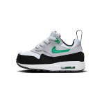 Nike Air Max 1 EasyOn TD Must Staadioniroheline Beebi tossud Valge Puhas-Plaatina DZ3309-108 21