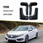 Front Rear 4pcs FOR Honda Civic sport 2016- Mudguard Fenders Mud Flap Guard Splash Car Accessories Mudflaps civic sport