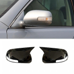 For Toyota Corolla E140 E150 2006 2007 2008 2012 2013 carbon fiber rear view mirror cover retrofit exterior decoration Bright black