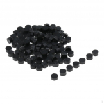 / 100 t&uuml;kki Must kitarr Fretboard Dots DIY markerid Muusikariistade osa 4 x 2.5mm