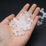 20 tk/pakend looduslikust kivist kristallist poole auguga &uuml;mmargune kuul lahtised helmed isetegemise ehete tarvikute jaoks k&auml;sit&ouml;&ouml; kingitus 8x8 mm 20Pcs/8x8mm