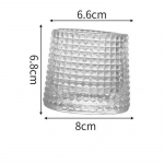 Creative Rotary Design Whisky Glass Foreign Wine Cup Special Glass Tumbler Cup