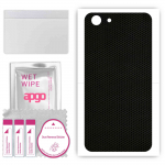 apgo Protective Skin Sticker for the back compatible with Oukitel K4000 Plus, Wrap Film, Foil, Vinyl - Pattern Matrix