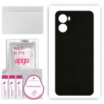 apgo Protective Skin Sticker for the back compatible with Umidigi G3 Max, Wrap Film, Foil, Vinyl - Pattern Matrix