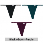 FINETOO Naiste puuvillane G-string Seksikad stringid alusp&uuml;ksid T-seljaga S-XL Naiste aluspesu T&uuml;drukute kirjaga Reguleeritava v&ouml;&ouml;kohaga pesu S