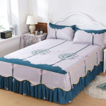 3 tk voodilina pits seelik, elastne kahekohaline voodikate padjap&uuml;&uuml;ridega madratskattega voodipesukomplekt, elastne &uuml;lisuur voodilina 120x200cm