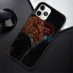 Telefoni&uuml;mbris telefonile IPhone 12 Mini 11 Pro XR X MAX SE XS 5 6 6S 7 8 E Plus must kate Hoesjes Trend Coque BAKI Hanma Yujiro Anime iPhone 12