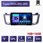 Android 2 Din auto multimeediumipleier Toyota RAV4 2012-2015 peaseadmele Stereo Carplay GPS-navigatsioon BT WIFI 2+32GB 1+16GB
