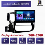 Autoraadio Android Auto jaoks Mitsubishi Outlander 2012-2018 Multimeediumipleier GPS Navigation Stereo Carplay HU 4+64GB 2+32GB