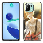 Yaoi Anime Telefoni&uuml;mbris Xiaomi Mi 11 Lite NE 11i 10T 11T Pro A2 A3 Lite POCO F3 M3 M4 C31 X3 Pro NFC GT jaoks Must Pehme Kate Xiaomi POCO X3 Pro