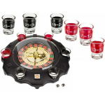 Roulette &eacute;lectronique jeu &agrave; boire avec 6 verres