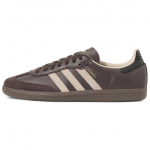 adidas Samba OG Tume Pruun Beež Kummist Tald Unisex Tossud Savi-Pruun Kummist Tald-5 JI0217 36