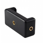 Vastupidav telefoniklambriadapter, universaalne statiiviklambri klambri aluse hoidiku kinnituseks 8.4cm must