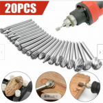 20 tk/komplekt metallist teemanthammaste puuride komplekt Mitmeotstarbelise p&ouml;&ouml;rleva t&ouml;&ouml;riista tarvikute komplekt, mis sobib 20pcs