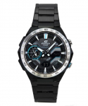 Casio Edifice Windflow Analog Digital Nutitelefon Link Black Dial Solar ECB-2200DD-1A 100M meeste k&auml;ekell must