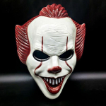 Halloweeni maskid Horror Kloun Mask PVC Cosplay Peo Rekvisiidid Maskeraadid Lavaetendused Reivifestivali Peol Clubwear Kloun Cosplay mask onesize