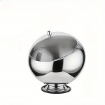 1 tk roostevabast terasest kaldus suukauss Hot Pot Shop kastmekauss Iseteenindus maitseaine pott V&uuml;rtsikas kuuma pott kauss maitseaine v&auml;ike kauss With base and cover h&otilde;be