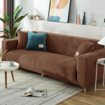 Velvet pl&uuml;&uuml;sist diivanikatted 1/2/3/4 istmed žakaarv&auml;rvi tahke diivanikate L kujuga diivanikate kaitsepingi katted 1 SEAT (90-140CM)