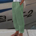 Moodsad populaarsed haaremip&uuml;ksid, &uuml;hev&auml;rvilised taskud, suvised elastsed v&ouml;&ouml;kohad, sirge s&auml;&auml;rega dressip&uuml;ksid, t&auml;navar&otilde;ivad M roheline