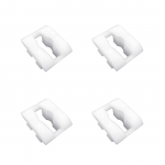 P&otilde;rkeraua pukseerimissilmuse konksu katteklambrid kruvid trimmi keeratava luku sisestuskomplekt Evoque Discovery 3 jaoks 4 kaitseraua poritiiba iluv&otilde;re klambrid 3