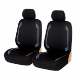 Must 2 tk autoistme kate Unikaalne valgustundlik moodne disain istmekate eemaldatava istme peatoe jaoks auto interj&ouml;&ouml;ri jaoks