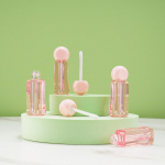 1 tk t&uuml;hi kaasaskantav l&auml;bipaistev plasttoru huulel&auml;ike toru plastikust huuleglasuuri torud kosmeetikatoodete pakendikonteiner