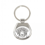 Spanish Water Dog - keychain with a dog, keychain with a print, personalized pendant from the Art-Dog brand